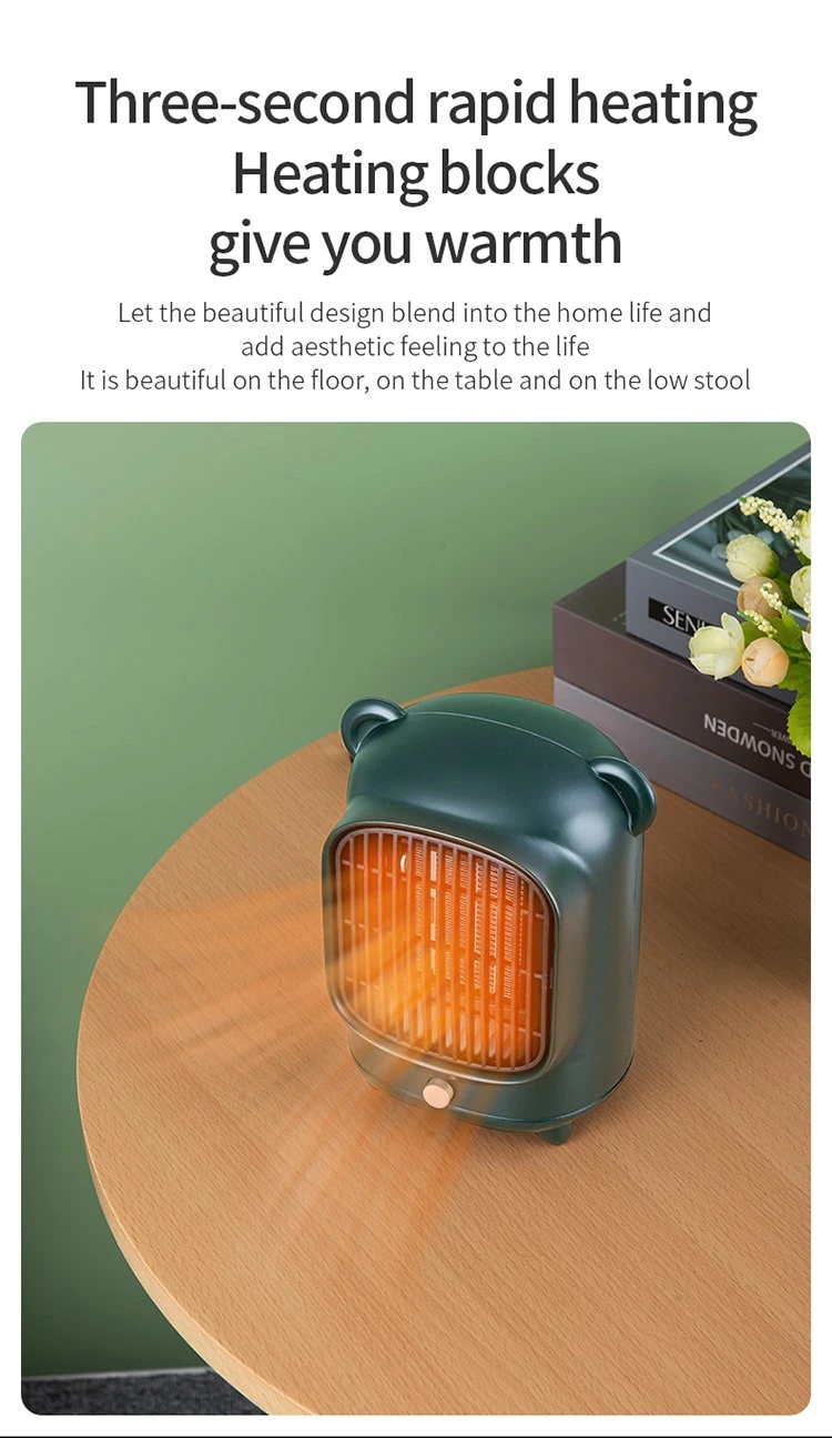 Season Change Multiple Modes Electric Fan Heater for Home